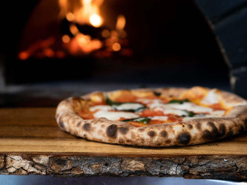 Neapolitan-Style Pizza Dough and Margherita for the Outdoor Oven