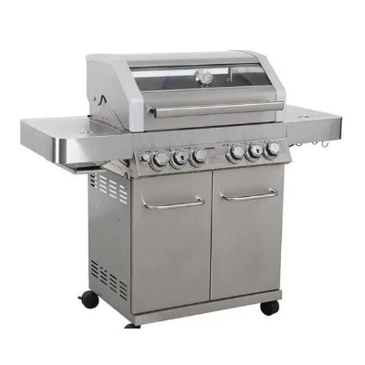 Freestanding Gas Grill with 4 Burners and Infrared System