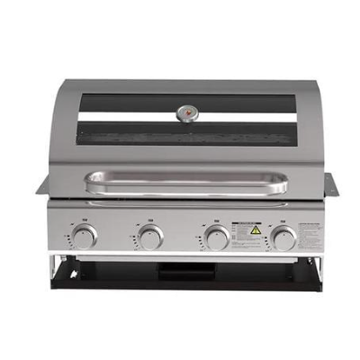 5-Burner Built-In Natural Gas Grill with Rear Infrared Burner