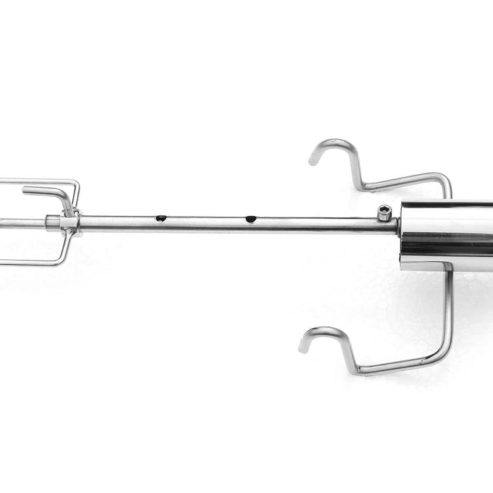 Stainless Steel Electric Countertop BBQ Motor Rotisserie Kit