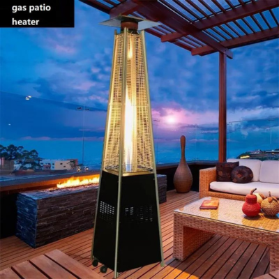 Triangle Propane Patio Heater in Black