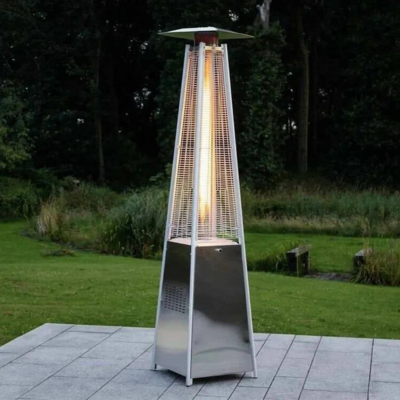 Triangle Propane Patio Heater in Black