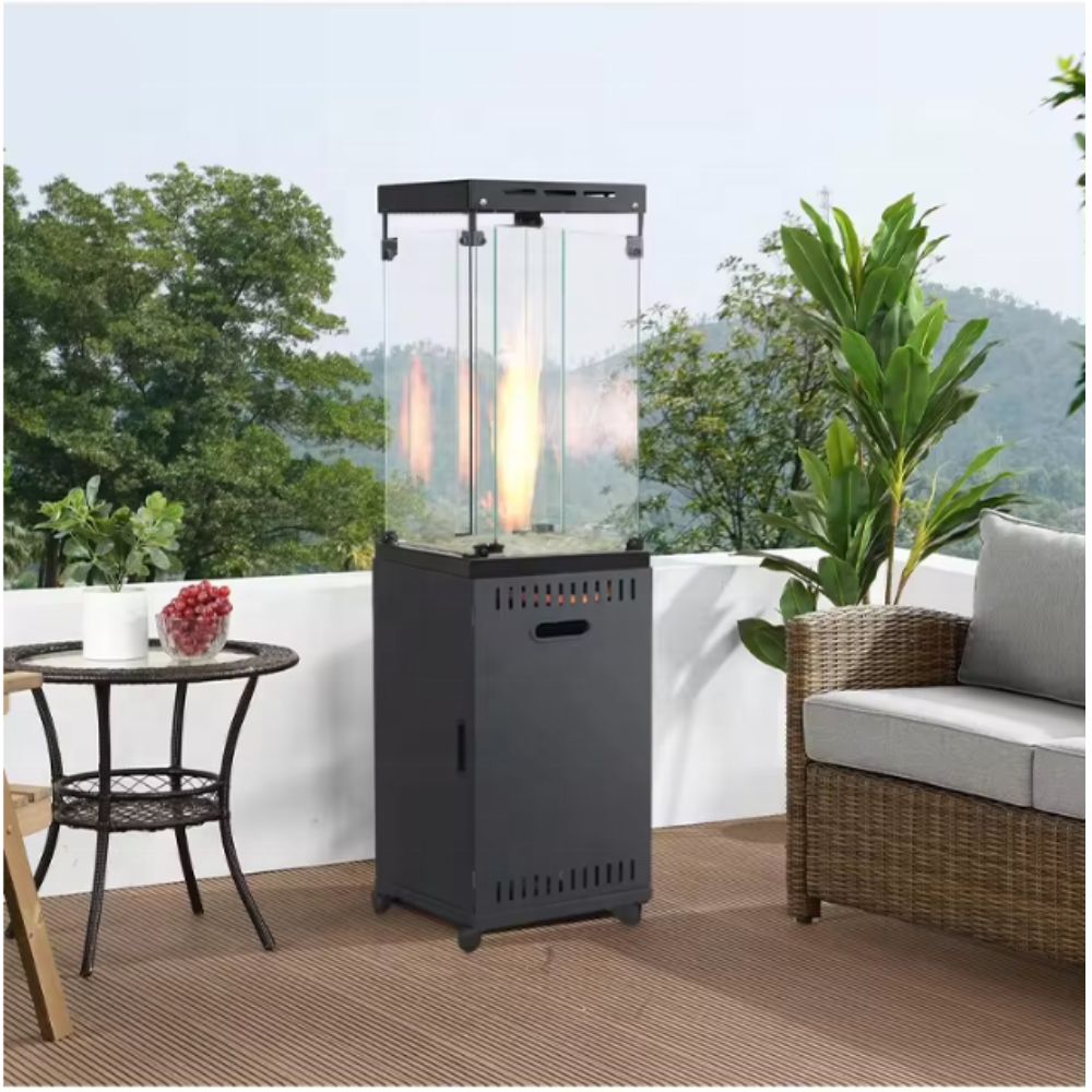 Portable Square Steel Gas Outdoor Patio Heater