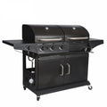 Hybrid Barbecue Grill with Infrared Burner